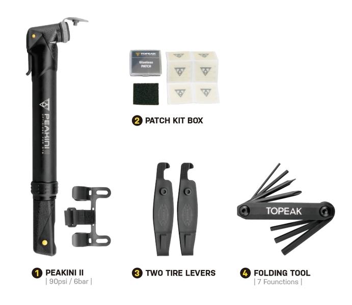 topeak deluxe accessory kit