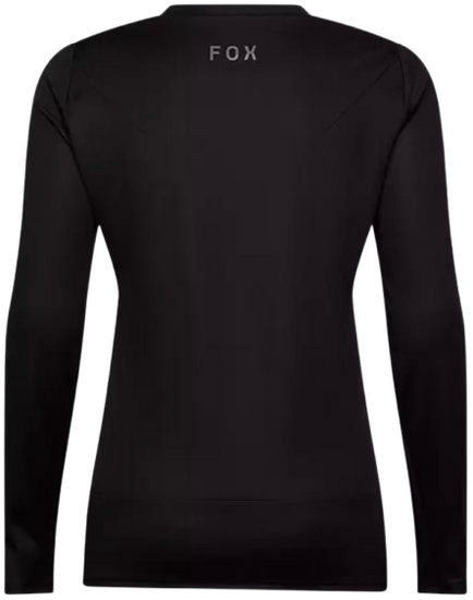 Dámsky dres Ranger Fox Head Long Sleeve Jersey čierna