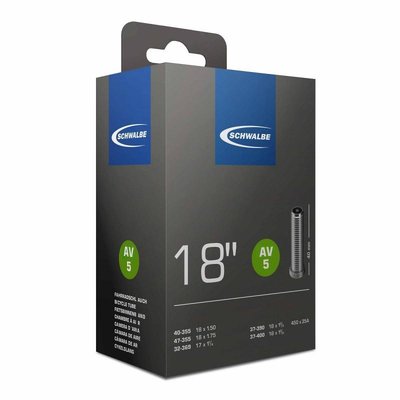 SCHWALBE 18x1.50/1 3/8 AV 40mm Duše