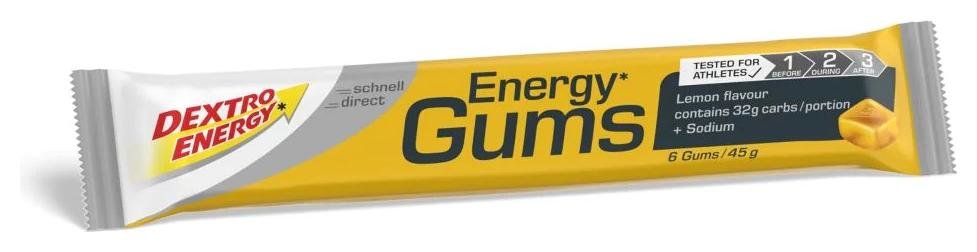 DEXTRO Energy Gums Sodium Žvýkací energetické tablety