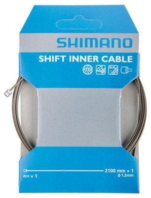 Shimano Lanko řadící 1,2 x 2100 mm Řadicí lanko