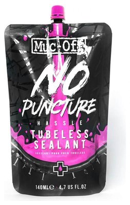 Muc-Off No Puncture Hassle Tubeless Sealant 140 ml pouch Bezdušový tmel