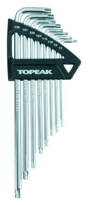 Topeak TORX WRENCH SET - 8 ks Sada torxových kľúčov