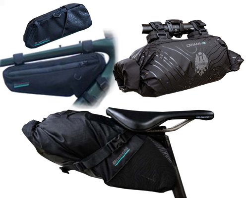 Bianchi KIT BAGS Bikepacking Gravel - sada kapsičiek Sada kapsičiek