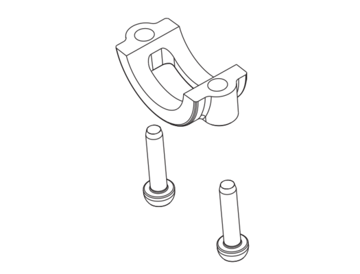 Hayes titanium clamp screw kit Skrutky objímky