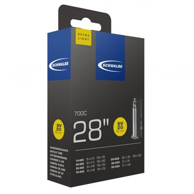 SCHWALBE Duša 700x18/28C FV 60mm (18/28-622) 65g Exlight 