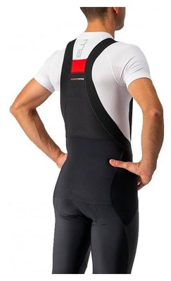 CASTELLI 20525 SORPASSO RoS WIND Pánske zimné cyklistické nohavice s trakmi