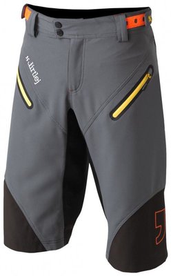 DIRTLEJ TrailScout Half & Half Men's Short Grey / Yellow