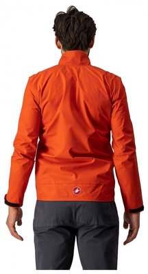 CASTELLI 21537 COMMUTER REFLEX Pánská cyklistická bunda do deště s reflexní úpravou