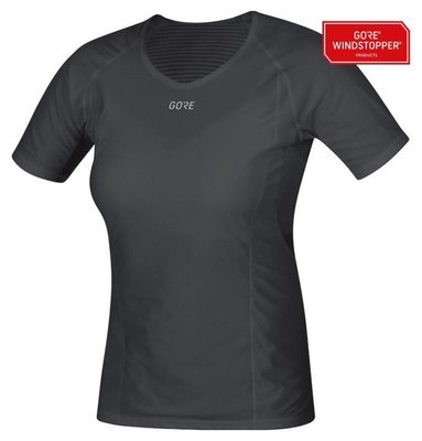 GORE M Women WS Base Layer Shirt Black