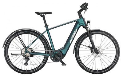 KTM Macina Cross LFC H Green Purple Flip Matt (Silver+Blue)