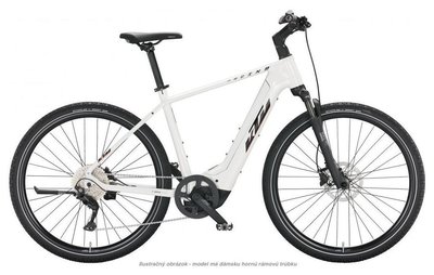 KTM Macina Cross 720 D Metallic White (Black+Orange)