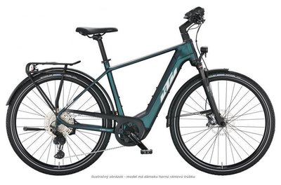 KTM Macina Sport 710 D Green Purple Flip Matt (Silver+Blue)