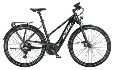 KTM Macina Sport 630 D Metallic Black (Silver+Blue)