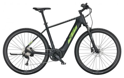 KTM Macina Cross 510 H Black Matt (Green+Grey)