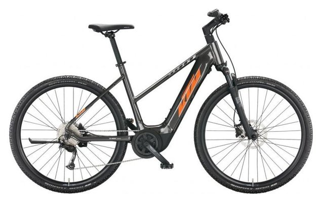 KTM Macina Cross P510 D Machine Grey (Orange+Silver)