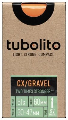 TUBOLITO Duša Tubo CX/Gravel 30-47mm SV60mm 