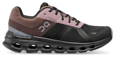 ON CloudRunner W Waterproof Black / Grape Dámske bežecké nepemokavé topánky