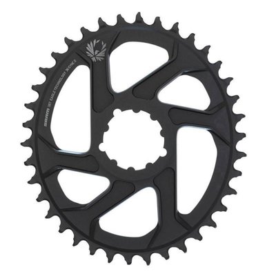 SRAM 11.6218.038.020 -  CR X-SYNC EAGLE OVAL 34T DM 3 OFF B BLK Prevodník na kľuky SRAM