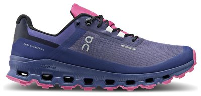 ON CloudVista Waterproof W Flint/Acai Woman's waterproof trail shoes