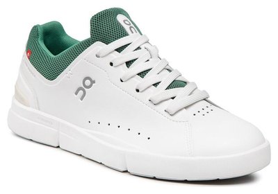 ON The Roger Advantage W White/Green Woman's lifestyle shoes