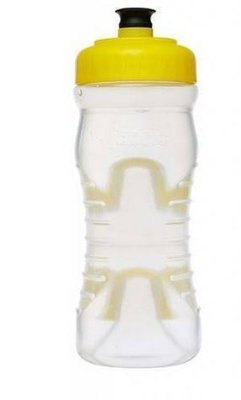 FABRIC 2017  LÁHEV 600ml CLEAR/YELLOW CAP (FP4016U0622) Množ. Uni 