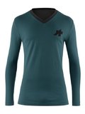 Assos Tactica Tech T shirt technicky dres dlhy rukav foundation green 3