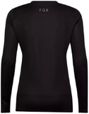 Dámsky dres Ranger Fox Head Long Sleeve Jersey čierna