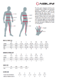 Size chart nalini